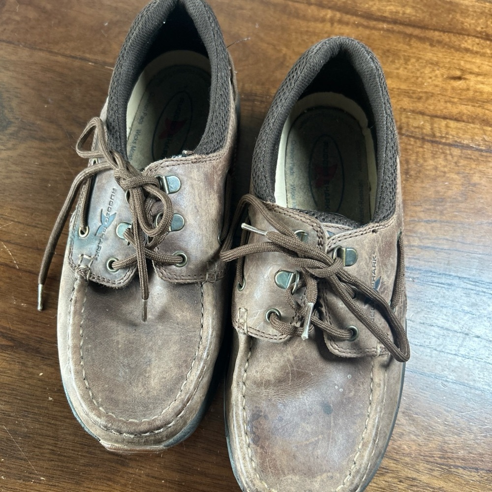 Classic Brown Leather Boat Shoes for Men